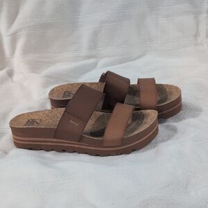 Reef Tan Women's Slide Sandals